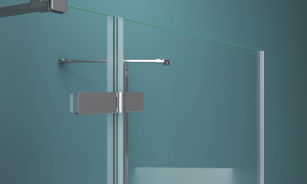 Фото душевое ограждение belbagno kraft-ah-12-120/100-c-cr-l 120x100 см