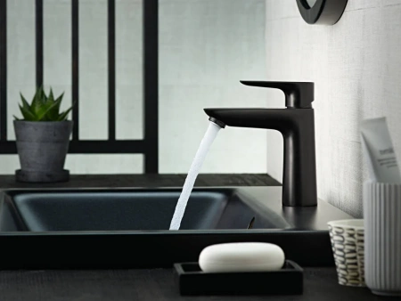 Фото смеситель для раковины hansgrohe talis e 71714670