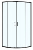 Душевое ограждение  Azario Milton  90x90 см AZ-ND2142 900 Black