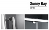 Фото душевое ограждение gemy sunny bay 120x90 см s28202