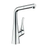 Фото смеситель для кухонной мойки hansgrohe metris 73828000