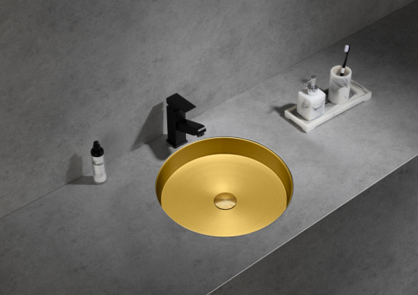 Фото раковина встраиваемая снизу abber wasser kreis af2409mg