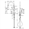 Фото смеситель для кухонной мойки hansgrohe talis 72802670