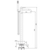 Фото напольный смеситель для ванны raiber graceful rpb-010