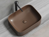 Раковина накладная Ceramicanova Element 50.5 см, цвет: коричневый CN6052MDB