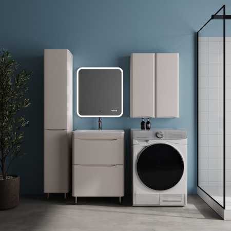 Фото тумба под раковину style line бергамо 60 см сс-00002531 карамель