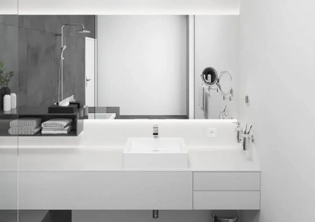 Фото смеситель для раковины hansgrohe vernis shape 71590000