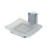 Мыльница стеклянная WasserKraft Leine K-5029