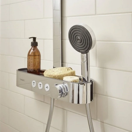Фото душевая стойка hansgrohe pulsify 24241000