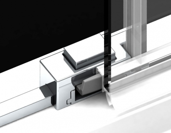 Фото душевая дверь radaway idea kdj 110 см 387041-01-01l/r