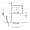 Фото смеситель для раковины wasserkraft main 4100 4103h