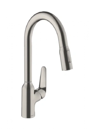 Фото смеситель для кухонной мойки hansgrohe focus 71820800
