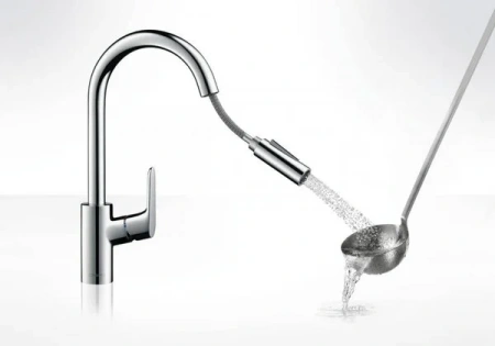 Фото смеситель для кухонной мойки hansgrohe focus 31815670_vstvo