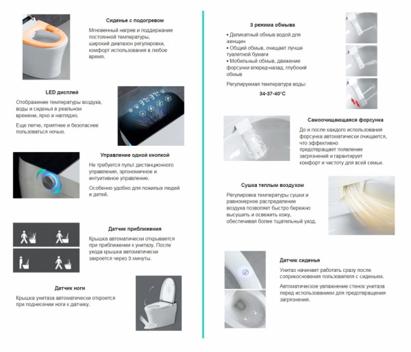 Фото унитаз с инсталляцией abber rechteck ac1215s-ac0101p2