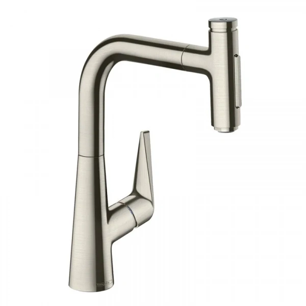 Фото смеситель для кухонной мойки hansgrohe talis select 73868800