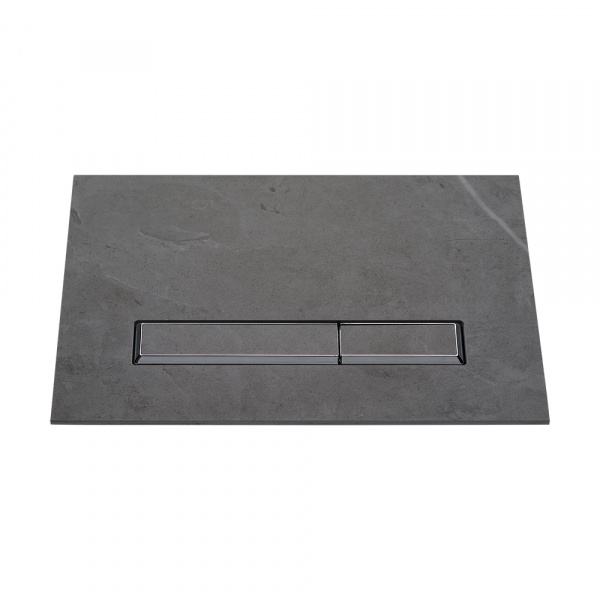 Фото клавиша смыва kk-pol lapis grande v1, quartz (pietra grey)