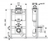 Фото инсталляция для унитаза kk pol professional 350/zpw/511-00-00