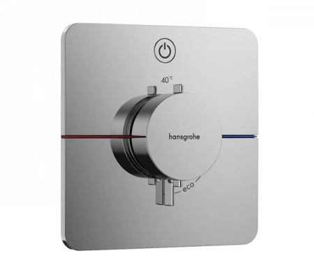 Фото термостатический смеситель для душа hansgrohe shower select comfort q 15581000