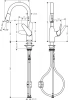 Фото смеситель для кухонной мойки hansgrohe focus 71862000