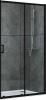 Душевая дверь Abber Schwarzer Diamant AG30100B 100 см