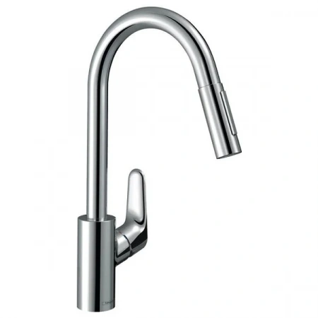Фото смеситель для кухонной мойки hansgrohe focus 73895000