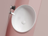 Фото раковина накладная ceramicanova element 50.2 см, цвет: белый cn6056mw