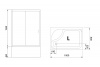 Фото душевое ограждение royal bath bp rb8100bp-c-ch-l 100x80 см