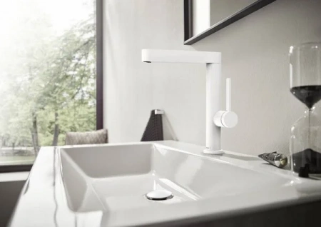 Фото смеситель для раковины hansgrohe finoris 76060700
