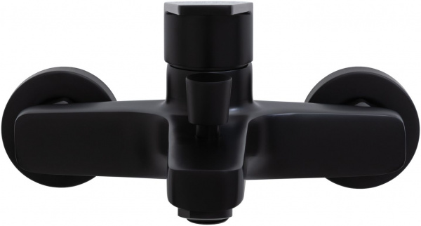 Фото смеситель для ванны allen brau eclipse 5.e1003-31 черный матовый