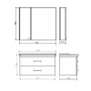 Фото зеркало comforty неаполь 100 см 4139023