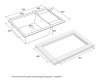 Фото кухонная мойка paulmark verlass 78 см pm317850-bl