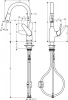 Фото смеситель для кухонной мойки hansgrohe focus 71862000