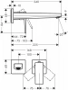 Фото смеситель для раковины hansgrohe metropol 32526140