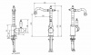 Фото смеситель для раковины boheme crystal luxury options 262-crst