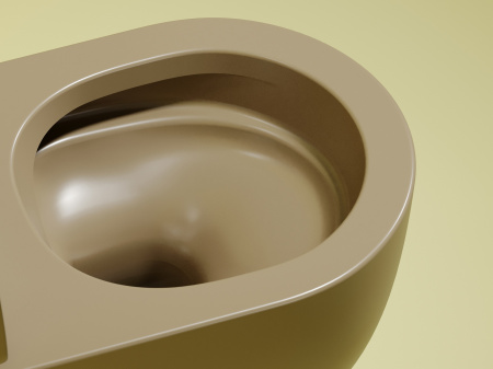 Фото унитаз подвесной, безободковый ceramicanova modena cn6063mc