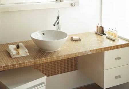 Фото раковина накладная duravit bacino 42 см 325420000