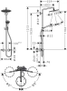 Фото душевая стойка hansgrohe croma select s 26890340