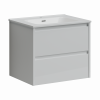Тумба под раковину Sancos Libra 60 см, цвет: белый LB60W