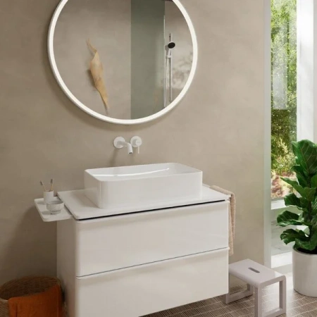 Фото смеситель для раковины hansgrohe tecturis s 73350700