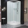 Фото душевая кабина frank f409 м white 90x90 см 20004