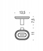 Фото мыльница подвесная colombo design luna b0101