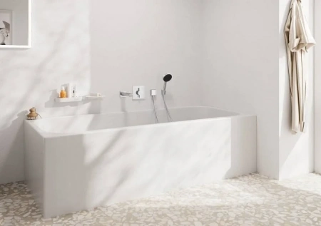 Фото смеситель для ванны hansgrohe duoturn q 75414000