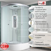 Фото душевая кабина avacan c3080led 80x80 см