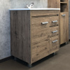 Тумба с раковиной Comforty Марио 75 см 00-00004157