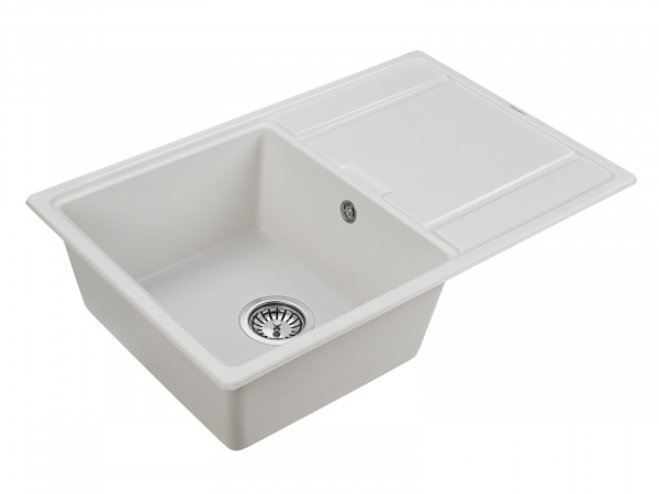 Фото кухонная мойка paulmark flugen 78 см pm217850-wh