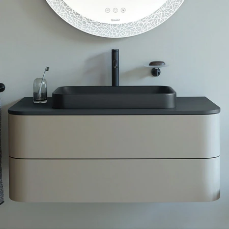 Фото раковина накладная duravit happy d.2 plus  60 см 2359601300