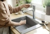 Фото смеситель для кухонной мойки hansgrohe zesis 74804000