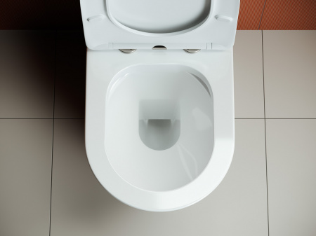 Фото унитаз-компакт, безободковый без бачка ceramicanova highlight cn1802-b