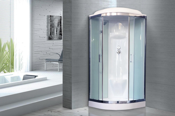 Фото душевая кабина royal bath нк rb90hk6-wt-ch 90x90 см