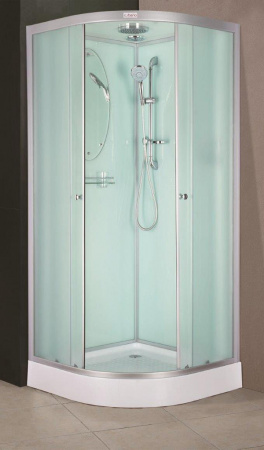 Фото душевая кабина esbano elegancia es-80cr 80x80 см